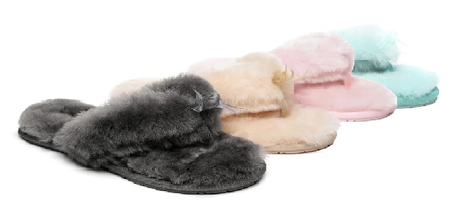 AS UGG Women Fluff Slide Thongs Cinderella From uggexpress.com.au