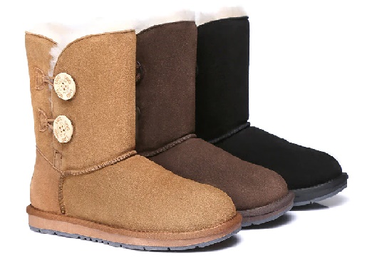 AS UGG Twin Buttons Short Boots From uggexpress.com.au