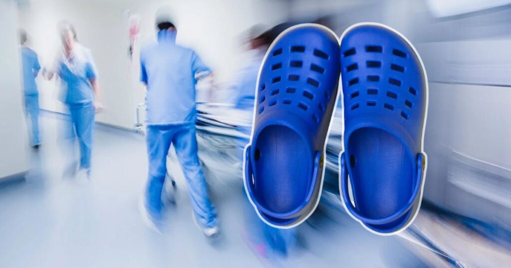 Crocs are a practical choice for surgeons