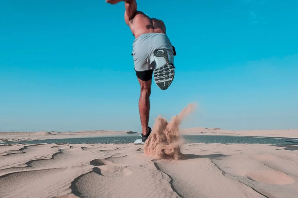 Hacks to keep sand out of running shoes