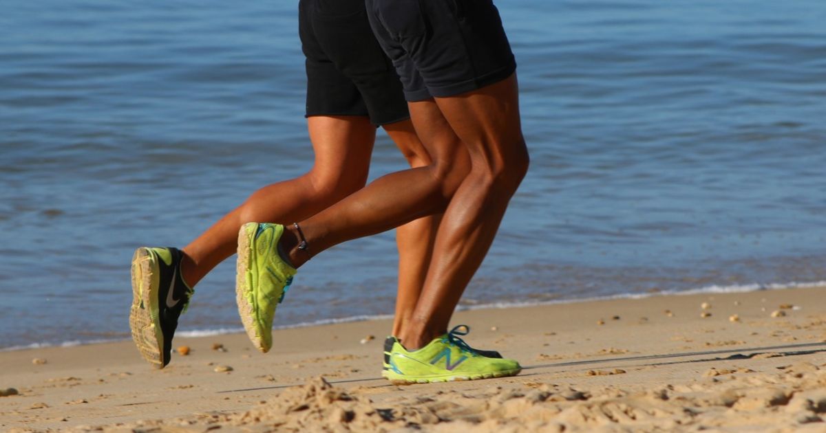 Keep Sand Out of Running Shoes